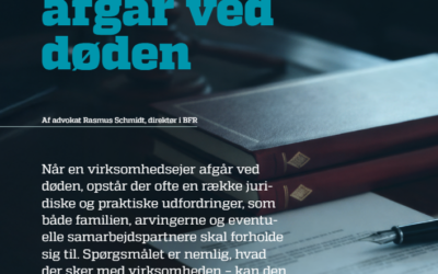 Artikelserie: Når virksomhedsejeren afgår ved døden